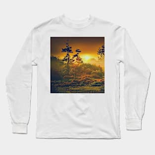 Forest Greenery Long Sleeve T-Shirt